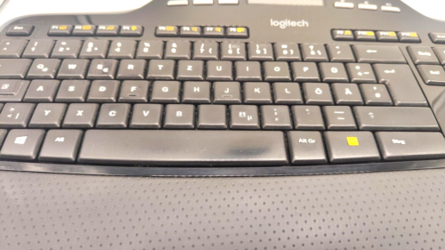Logitech MK710 Tastatur und Maus Set Kabellos - Schwarz QWERTZ DE (920-002420) - Bild 3 von 8