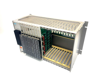 Siemens Simatic 505-6516 Chassis w/ 505-6660 Power Supply, Input & Output Module