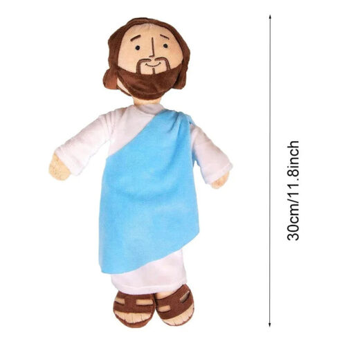 12" Jesus My Friend Plushy Doll Jesus Action Figure Hugging Toy Virgin Mary 1pcs - Picture 16 of 17