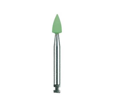 Axis Dental P333-3 Ceraglaze Polishers RA 3mm Coarse Green 3/Pk
