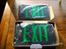 LED Emergency Exit Sign 1 or 2 Sided