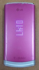 LG D'Lite / Delight GD570 - Pink  White T-Mobile Flip Phone - Very Rare Color