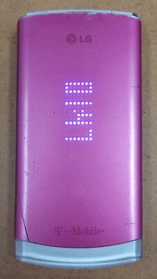 LG D'Lite Delight GD570 Pink White (T-Mobile) Flip Phone