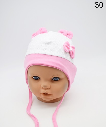 Girls Hat Baby Toddler Hat Tie up Cap Summer Spring Cotton Beanie Net Mesh - Picture 83 of 90