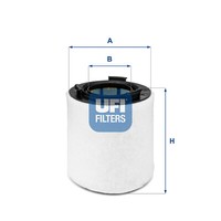 UFI 27.621.00 Luftfilter FüR VW Audi Seat Skoda