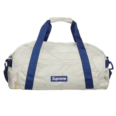 Supreme SS22 Duffle Bag Silver
