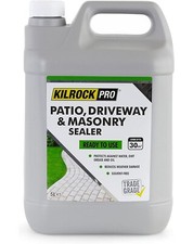 Professional Sealer for Patio Driveway Block Paving Masonry Kilrock Pro 5 Litre