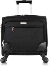 Flymax rollende Laptophülle auf 4 Rädern - passt auf die meisten Laptops bis 16 Zoll
