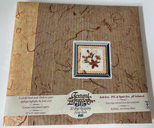 MBI Textured Expressions Plus 20 Page Top Loading Scrap Book 12"x12" New/Sealed