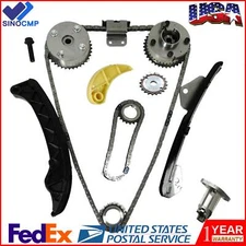 2 VVT TIMING CHAIN KIT for TOYOTA COROLLA 09-15 MATRIX 09-13 PRIUS 1.8L 2ZR 1ZR