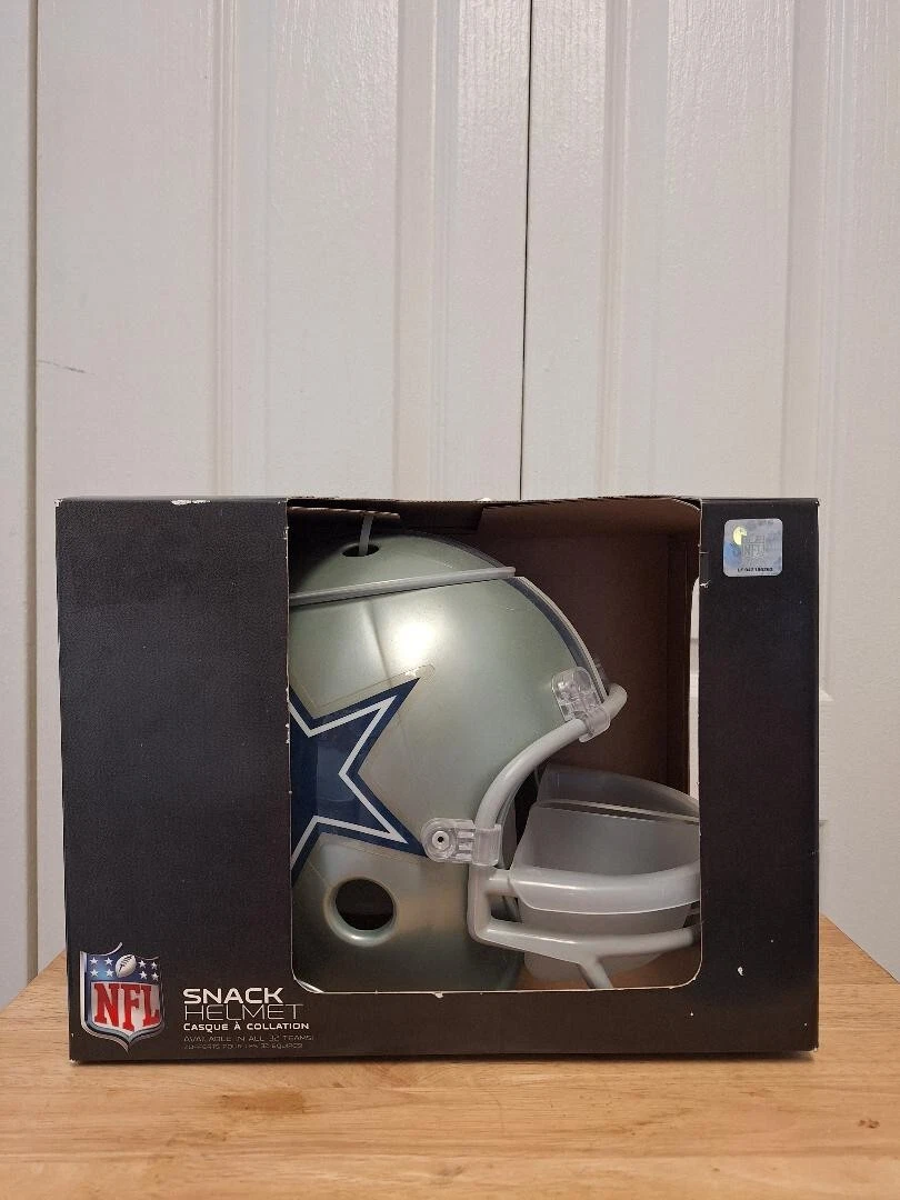 FOCO Dallas Cowboys NFL - Casco Con Logotipo Grande Y Luces Multicolor Collar Del Equipo Color Azul