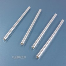 4 Solid Sterling Silver Long Tube Bead Spacers 2mm x 40mm 1.57" 33880