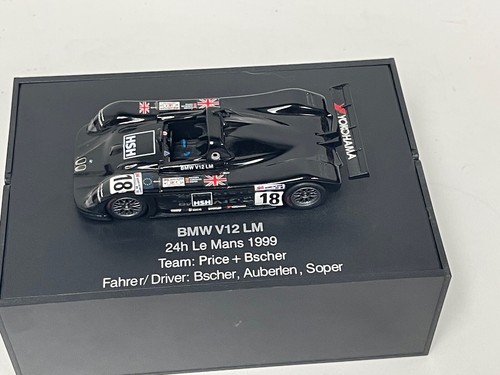 1/43 Minichamps BMW Dealer Edition BMW V12 1999 Le Mans car #18 TN088 - Picture 5 of 6