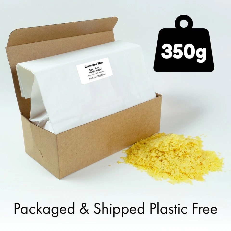 CERA CARNAUBA tipo 1. Smalto lucido per legno e auto GRADO COSMETICO - 350g - Immagine 3 di 4