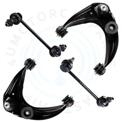 A-Premium Set of 12, Front Upper Lower Control Arm, Sway