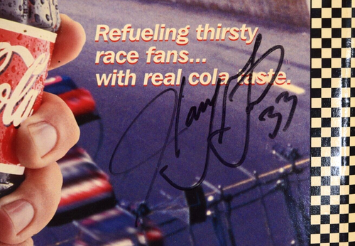Charlotte Motor Speedway Collectors Magazine With Harry Gant Autograph May 1997 - Picture 3 of 7