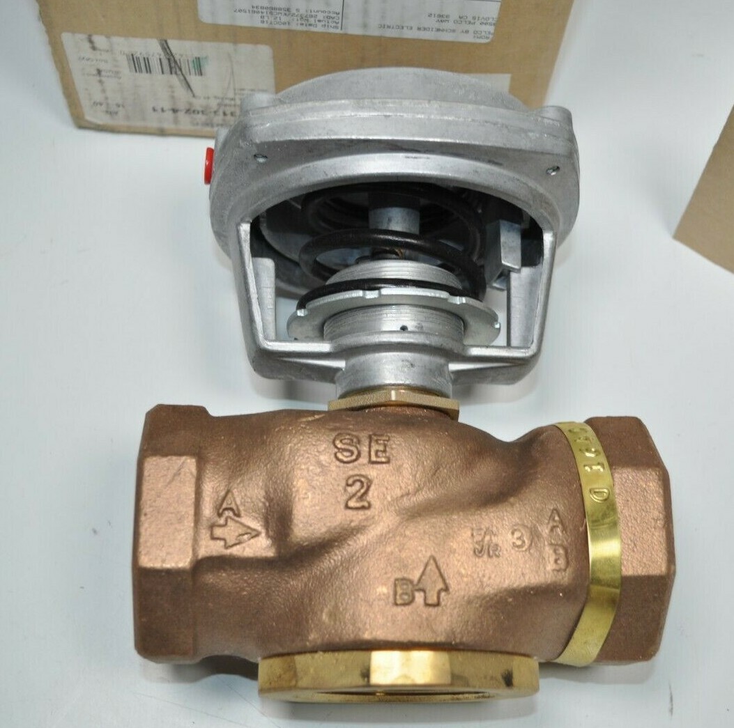 NEW Schneider Electric 2" 3-Way Mix Valve 5-10# Cv 41 VK-7313-302-4-11 MK-4611