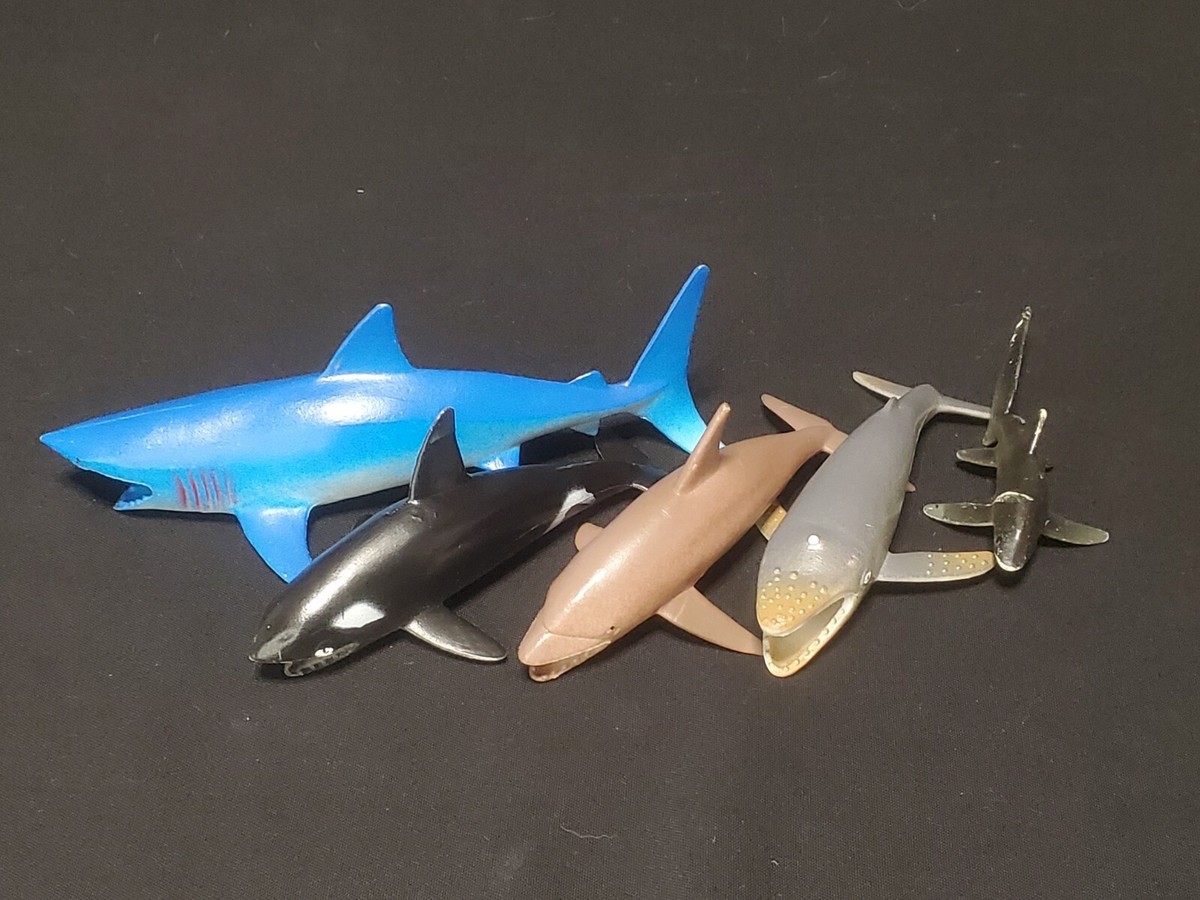 5 Piece Toy Shark Bundle | eBay