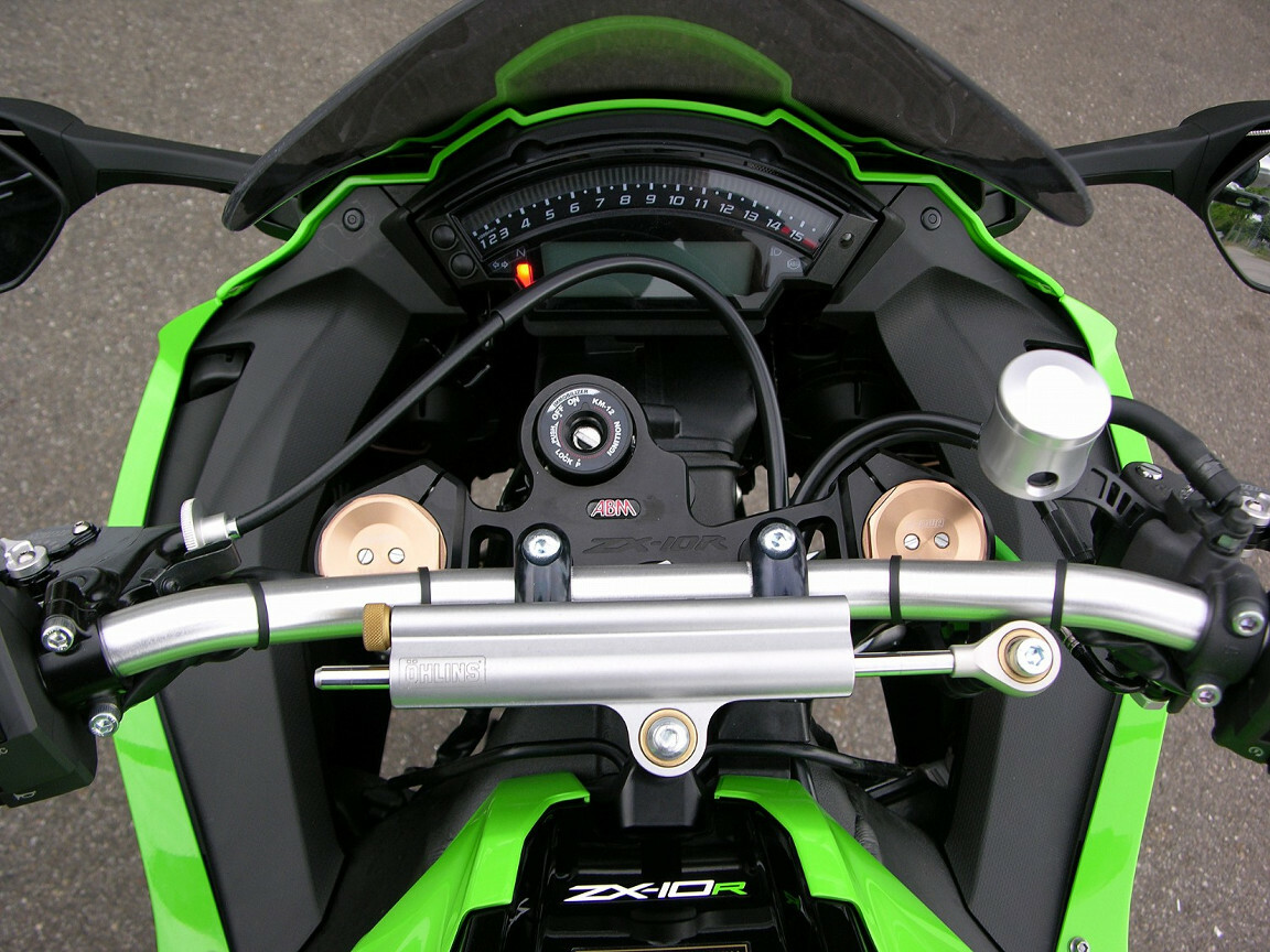 Abm Superbike Booster Handlebar Kit Kawasaki ZX-10 R ABS Abm Superbike Booster Handlebar Kit Kawasaki ZX-10 R ABS