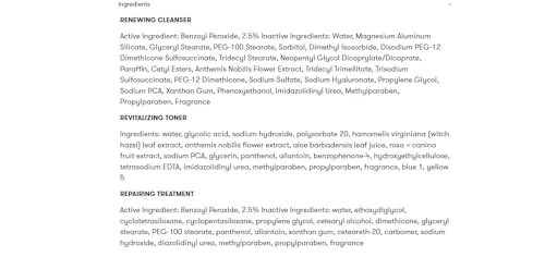 Proactiv 3 Step Acne Treatment - Benzoyl Peroxide Face Wash, Repairing - Image 2 of 4