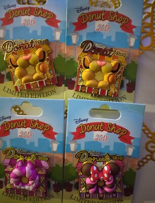 Simba Lion King Donut Shop 2018 Pin Disney Pin of the Month Limited Edition 3000