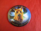 Scooby Doo Movie DVD VHS Release Promotional Pin Button Pinback