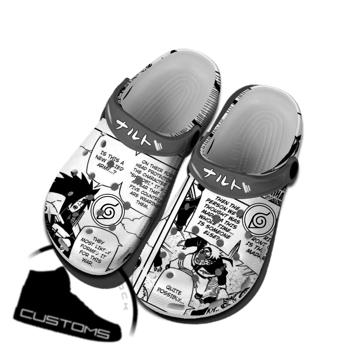 Naruto Custom Anime Crocs Crocs Classic Clog Naruto Itachi – Kicks