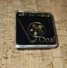 Golf Ball Marker Australian Opal Kangaroo