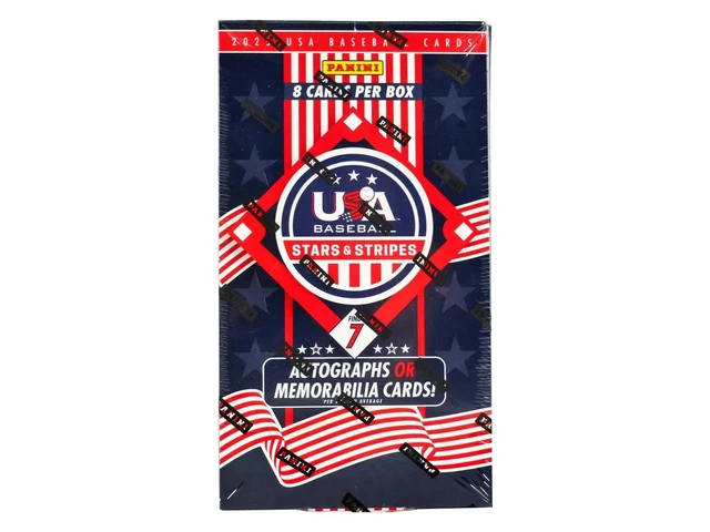 Rip & Ship - 2025 PANINI USA STARS & STRIPES BASEBALL HOBBY BOX