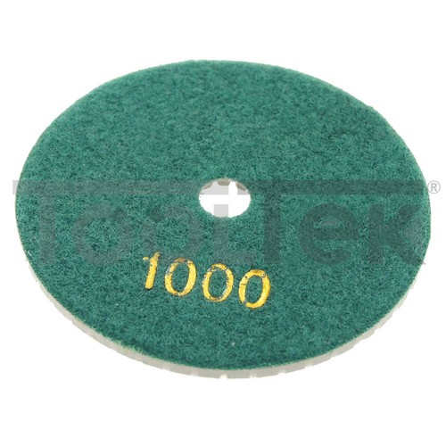 DISCO 100mm DIAMANTATO PER LEVIGARE LUCIDARE MARMO GRANITO #1000 TOOLTEK - Foto 2 di 2