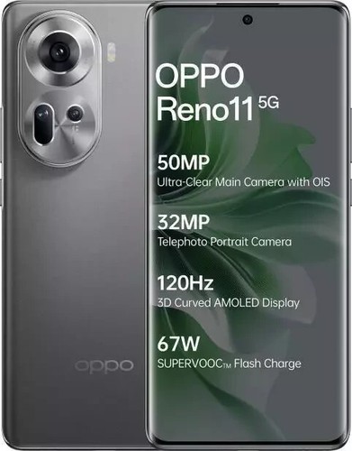 OPPO Reno 11 5G Rock Grey DUAL SIM 8GB RAM 256GB STORAGE ANDROID 14