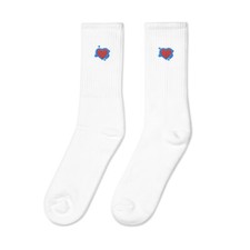 Embroidered socks "Heart" Socks