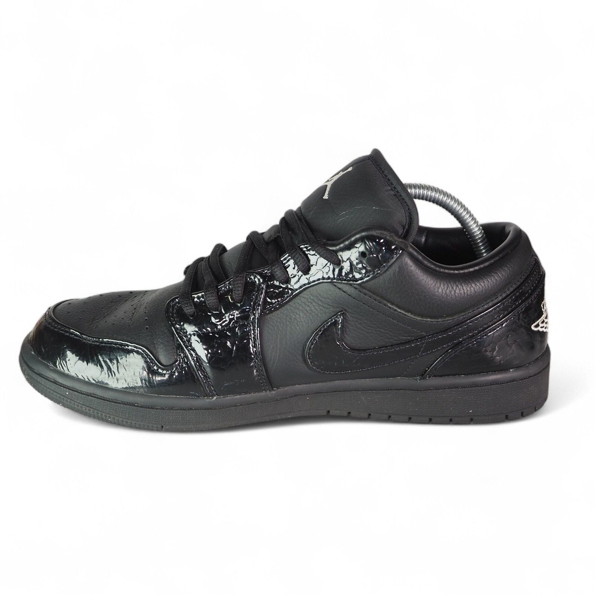 Air Jordan 1 Low SE 'Black Croc' Basketball Sneakers HJ7743-010
