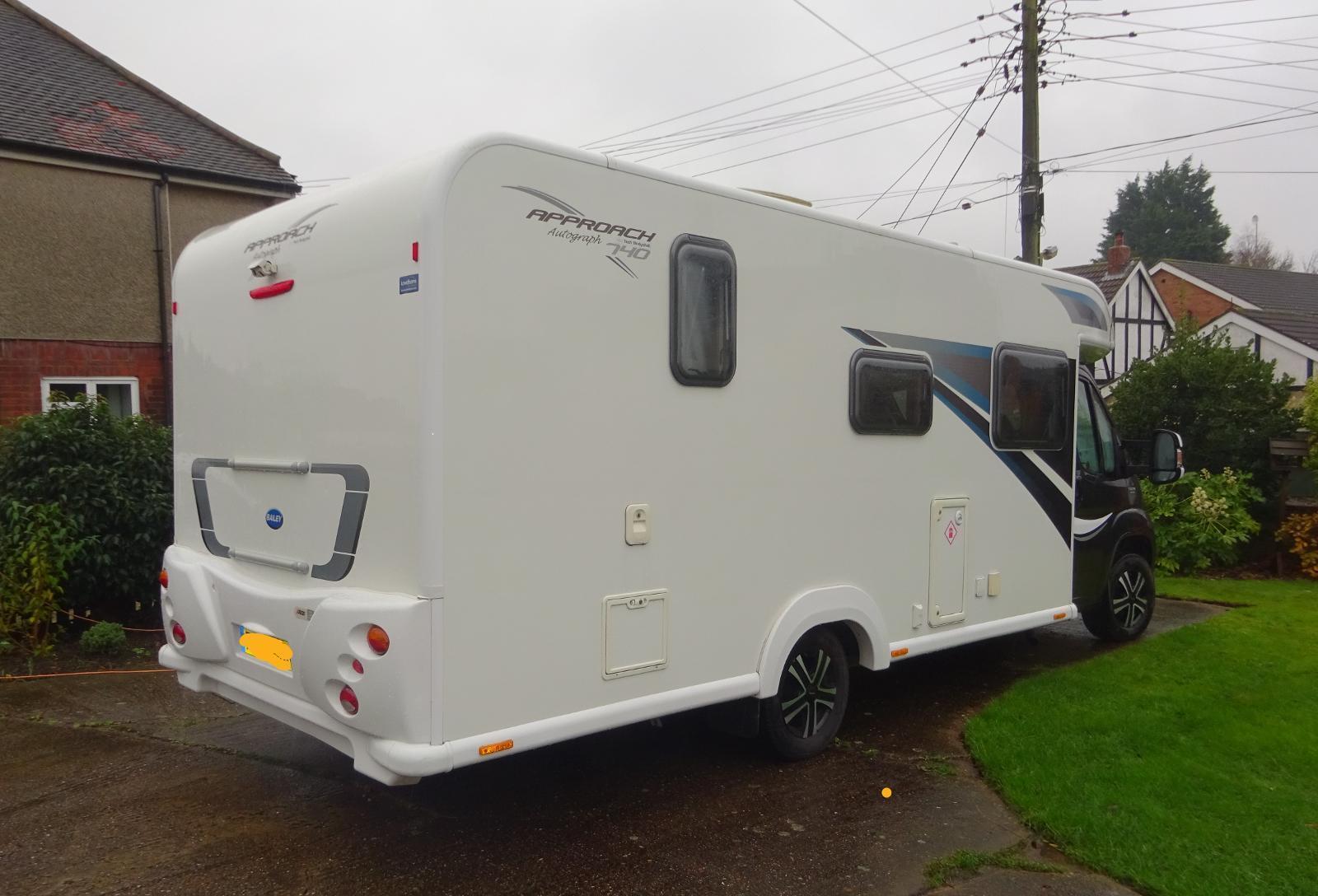 Bailey Approach Autograph 740 2013 4 Berth Fixed Bed Motorhome For Sale