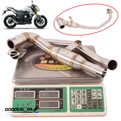 Header Link Pipe Exhaust Escape For SUZUKI DR160 HJ150-10D 2021 2022 Motorcycle
