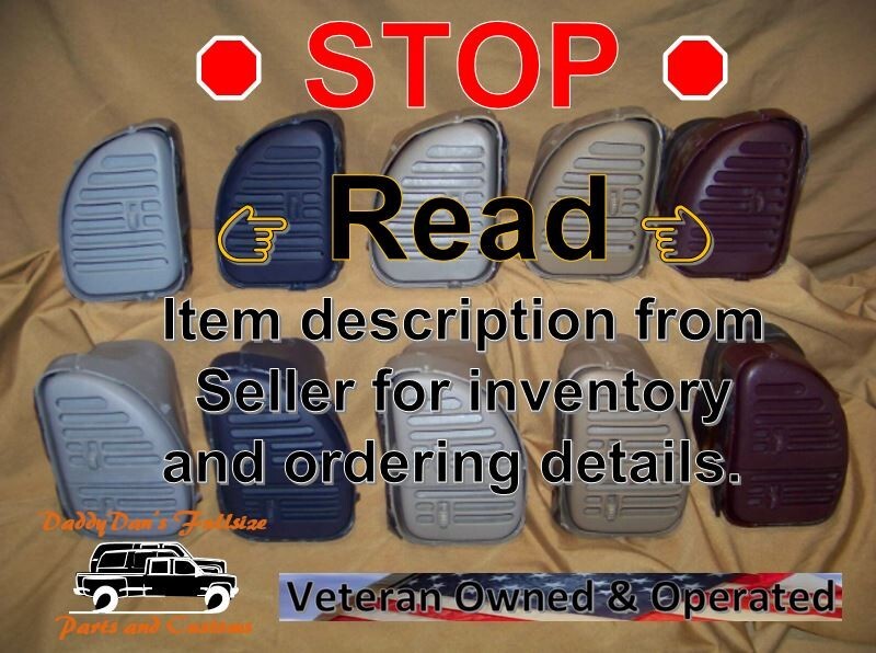 1995-1998 GM Front Headrest - Fits Tahoe, Yukon, Silverado, Suburban (Velour/Vinyl) 2 thumbnail image