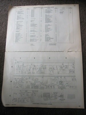 CHILTONS WIRING DIAGRAMS FOR 1984 1985 AND 1986 SUBARU 1600 1800 1984