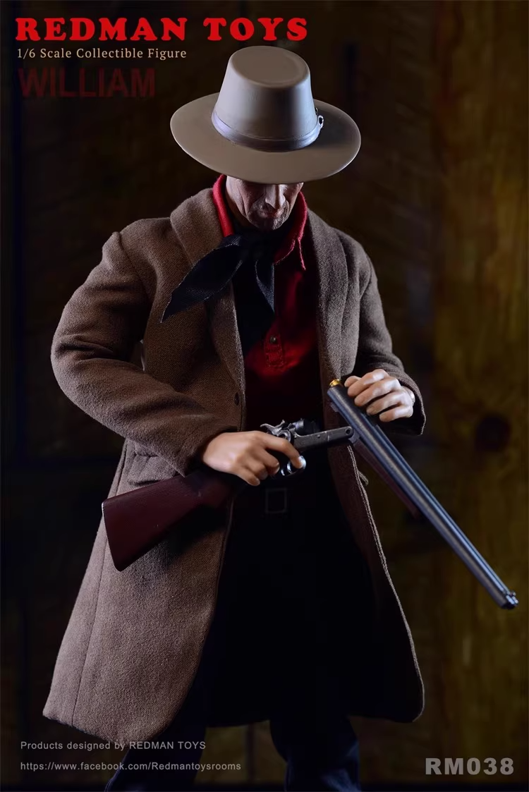 REDMANTOYS RM038許されざる者 unforgiven cowboy New REDMAN TOYS 1/6 RM038 Unforgiven WILLIAM 12
