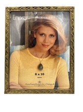 VNT MCM Gold Metal Ornate Photo Picture Frame 8 X 10  Easel Back Vignette