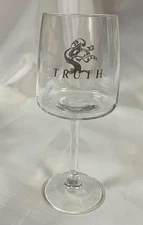 Tree House Brewing “Truth” Stemmed Silver Beer Glass Limited Edition Rare NEW
