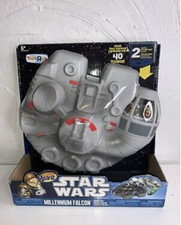 Mighty Beanz Exclusive Star Wars Millenium Falcon Case W/ 2 Beanz