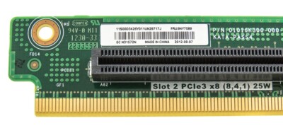 RISER CARD IBM 94Y7589 x3550 M4 PCIe x16