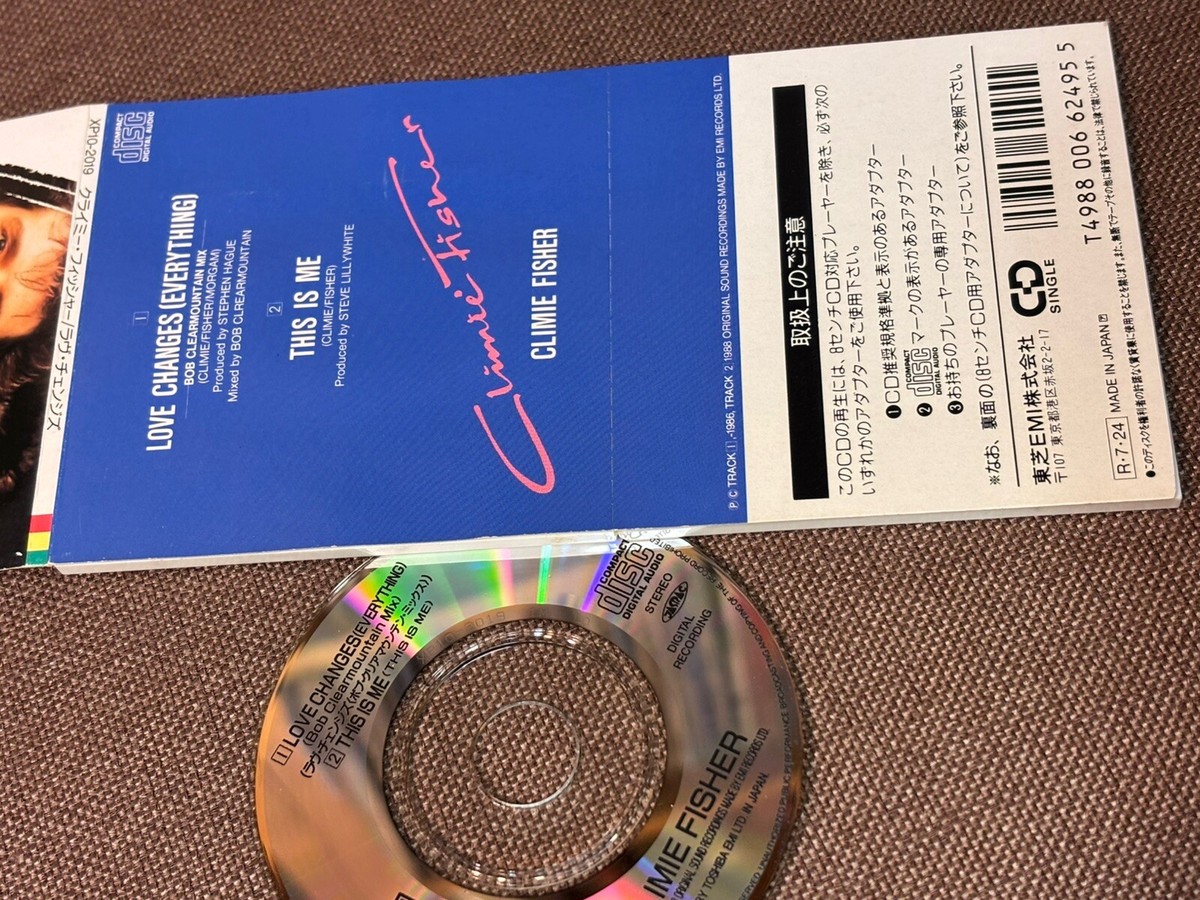 CLIMIE FISHER Love Changes (Everything) JAPAN 3