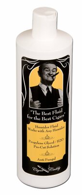Cigar Caddy Humidor Fluid For Humidification - 8 oz Activator Solution