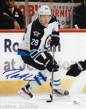 Winnipeg Jets Patrik ( Patrick ) Laine Signed Autographed 8x10 Photo JSA COA A 