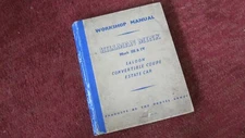 Workshop manual HILLMAN MINX MKIII and MKIV  ROOTES GROUP