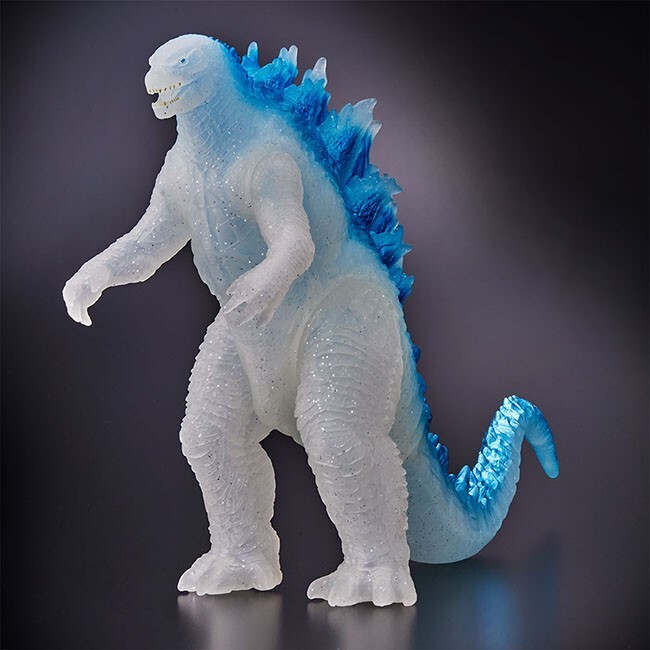 Movie Monster Series GODZILLA 2024 Clear Lamé Meta Blue & Pink Set