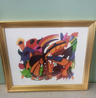 William Michael Winston THE BEE Original Artwork Marker Magic 15'' x 12''