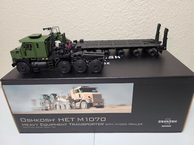 Oshkosh HET M1070 Transporter M1000 Trailer - Sword TWH 1:50 Scale #SW1500-K New