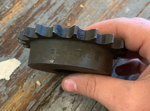 MARTIN 40BS21 1 PIÑÓN DE CADENA DE RODILLOS 21 DIENTES CON LLAVE NUEVO EN PAQUETE - Imagen 4 de 5